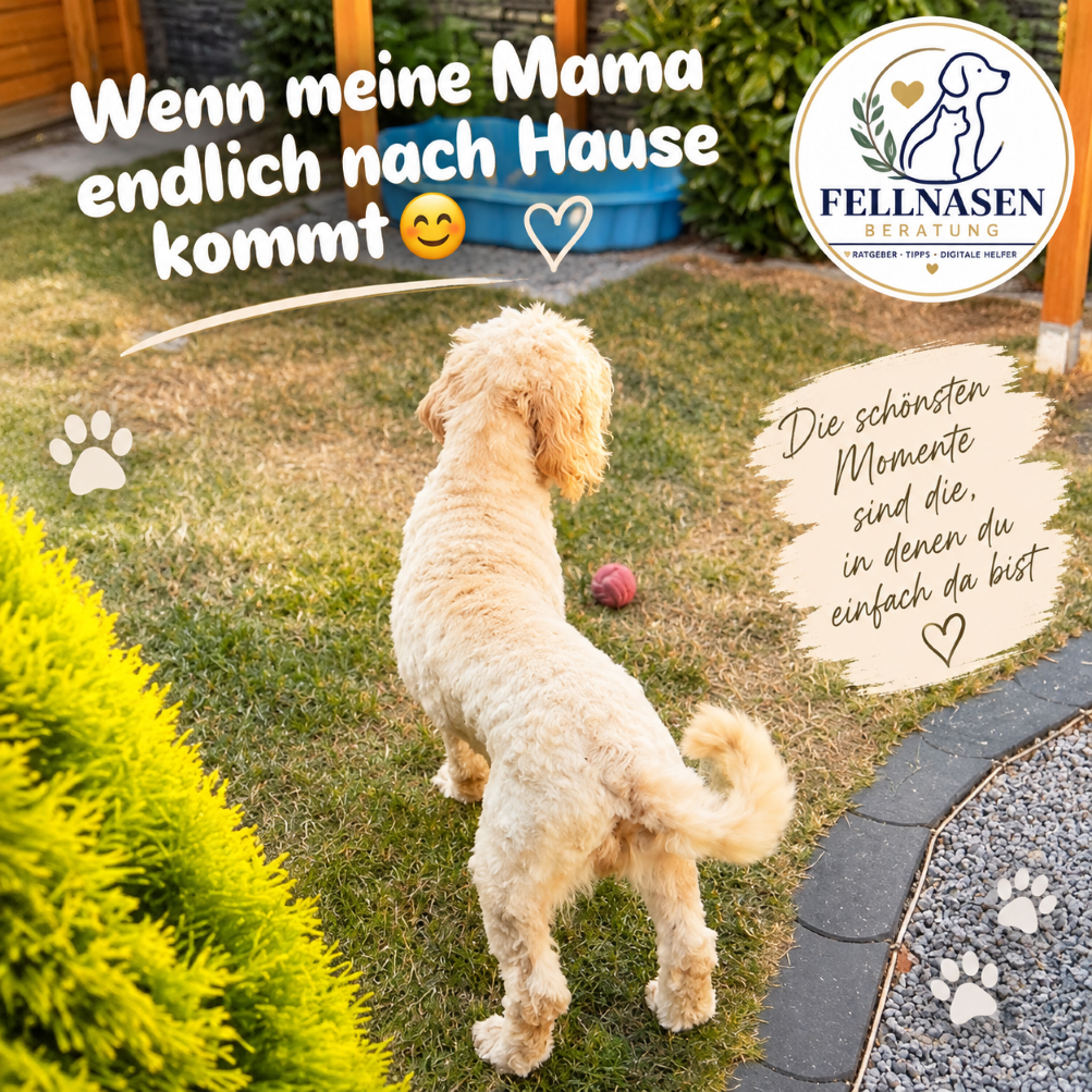 Fellnase wartet zu Hause – liebevoller Hundealltag | Fellnasenberatung