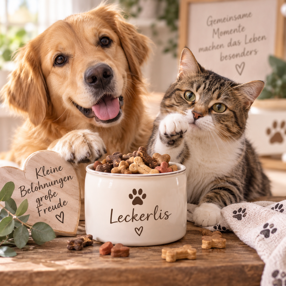 Futter & Leckerlis für Hunde und Katzen leckerlis belohnung hund katze fellnasenberatung