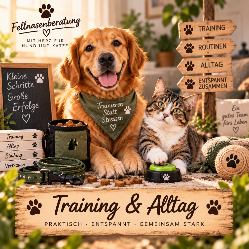 training alltag hund katze fellnasenberatung